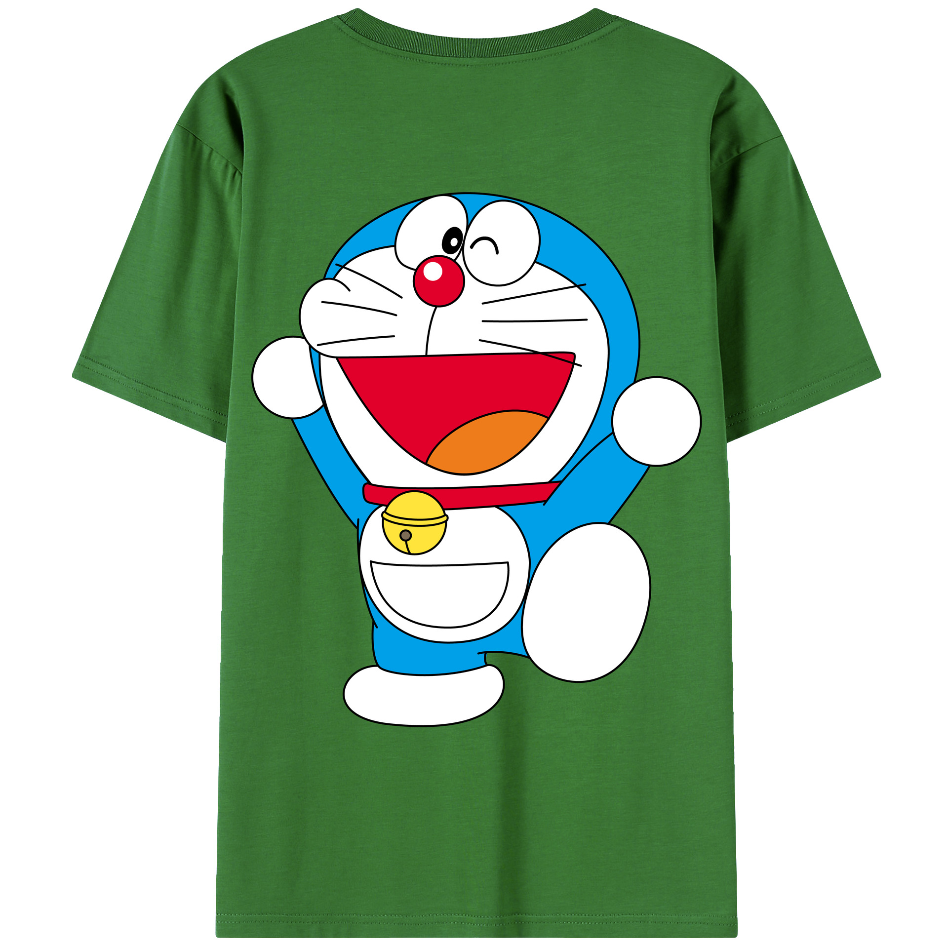 （画像用） ドラえもん Doraemon レディース半袖Tシャツ(バックプリント)